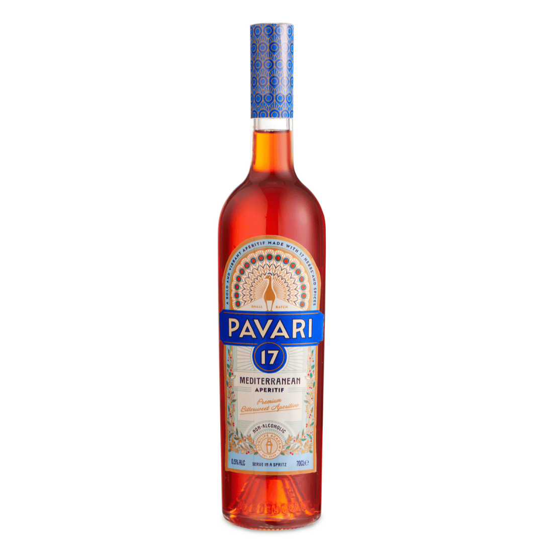 Pavari 17 - Alcohol-Free Mediterranean Aperitivo - 70cl Bottle