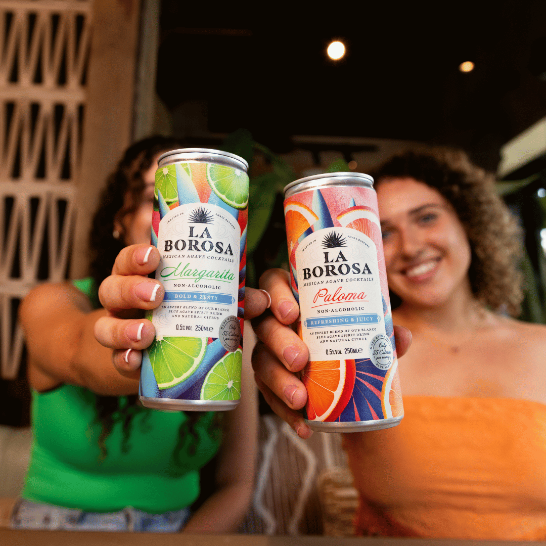 La Borosa Alcohol-Free Ready-to-Serve Cocktails - 250ml can - 12 Pack