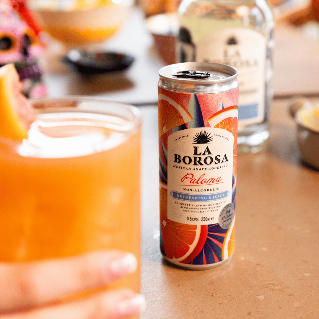 La Borosa Alcohol-Free Ready-to-Serve Cocktails - 250ml can - 12 Pack