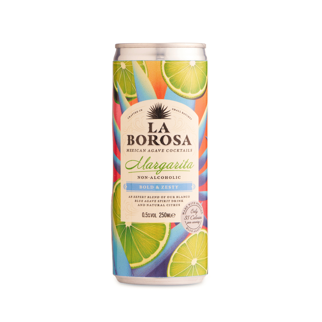 La Borosa Alcohol-Free Ready-to-Serve Cocktails - 250ml can - 12 Pack