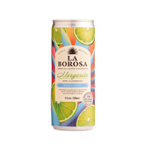 La Borosa Alcohol-Free Ready-to-Serve Cocktails - 250ml can - 12 Pack