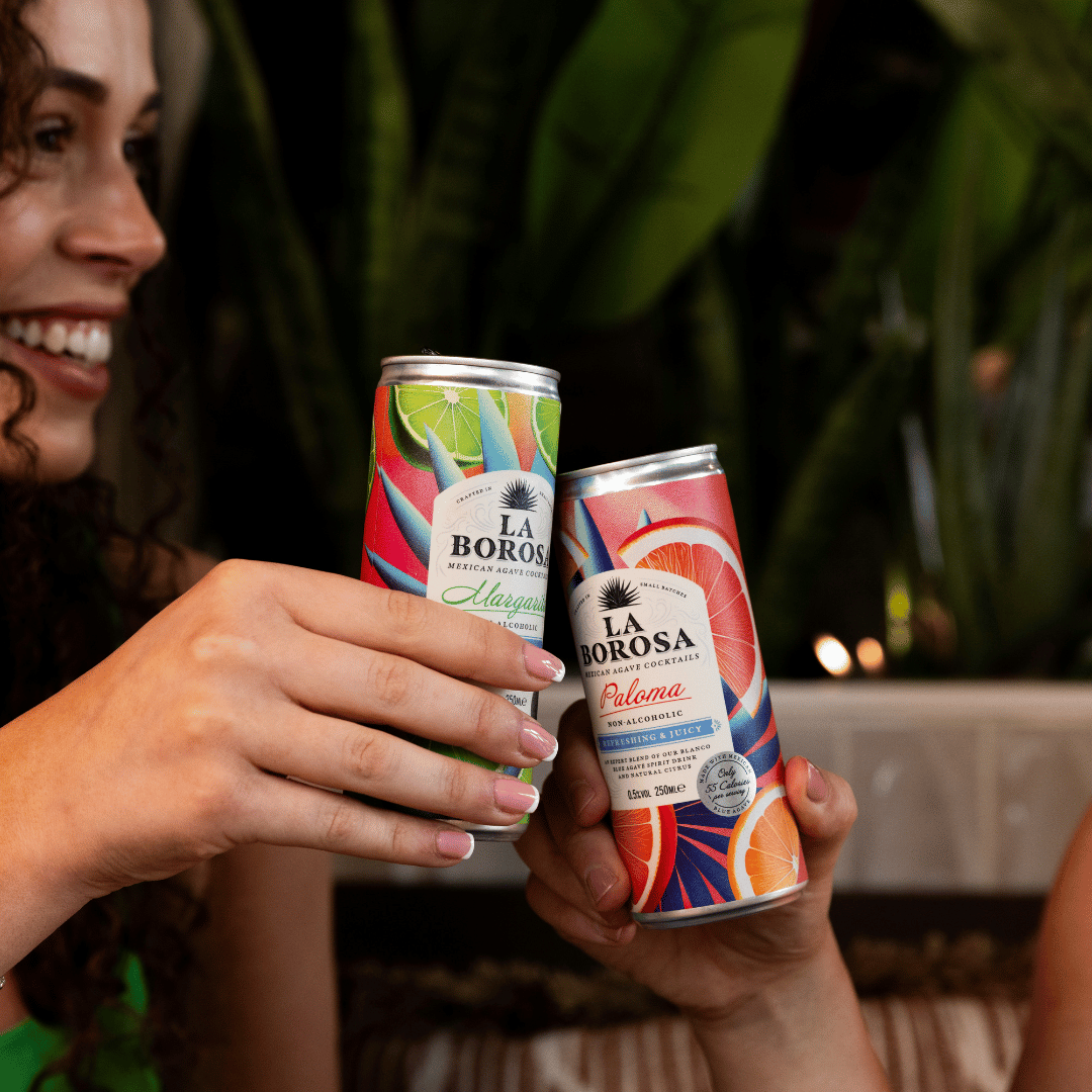 La Borosa Alcohol-Free Ready-to-Serve Cocktails - 250ml can - 12 Pack